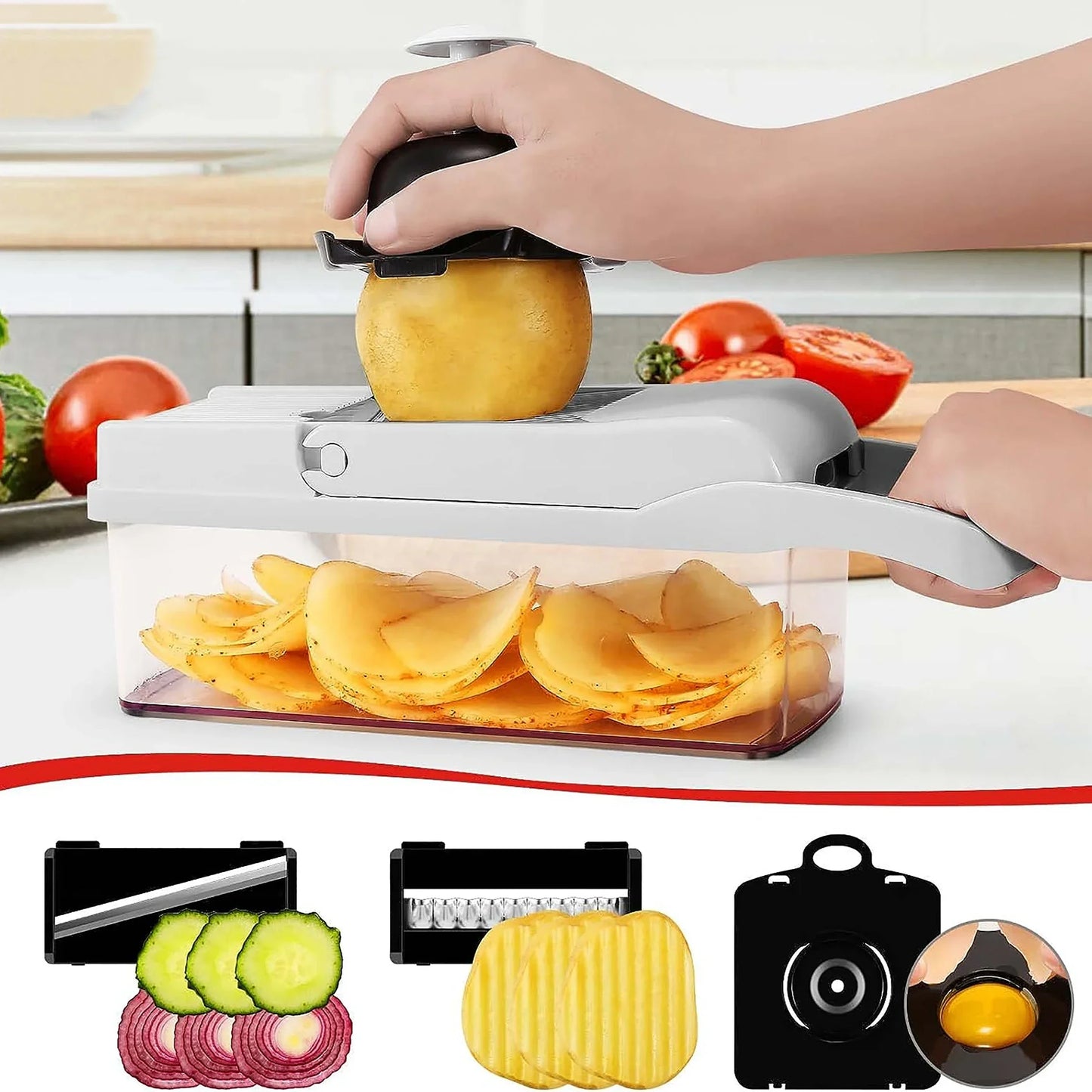 Multifunctional Vegetable Cutter - Gizmo Champ