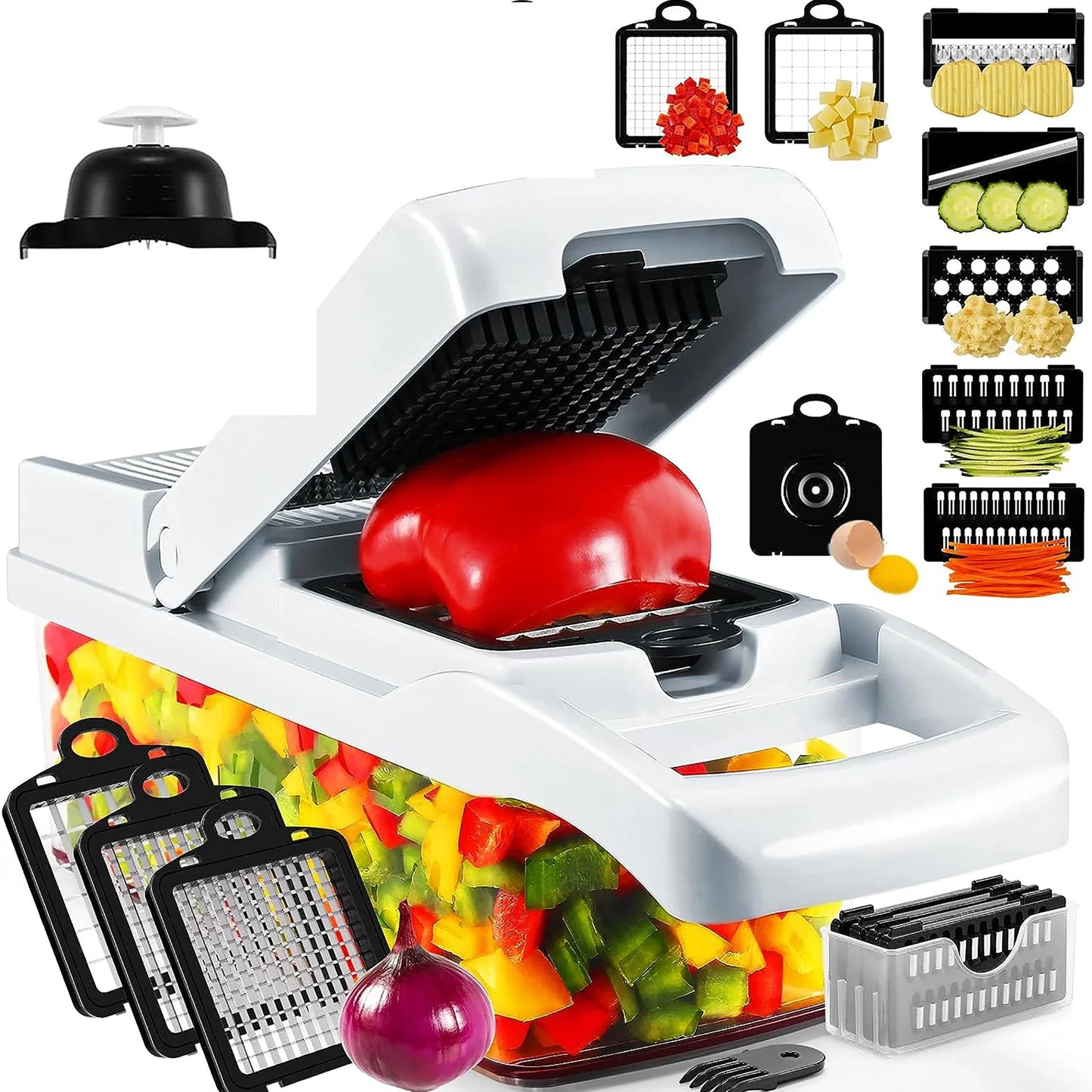 Multifunctional Vegetable Cutter - Gizmo Champ