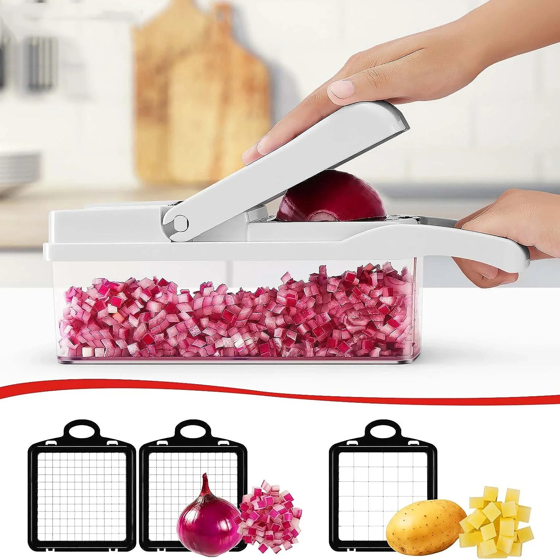 Multifunctional Vegetable Cutter - Gizmo Champ